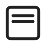 Textbox Align Top SVG Icon